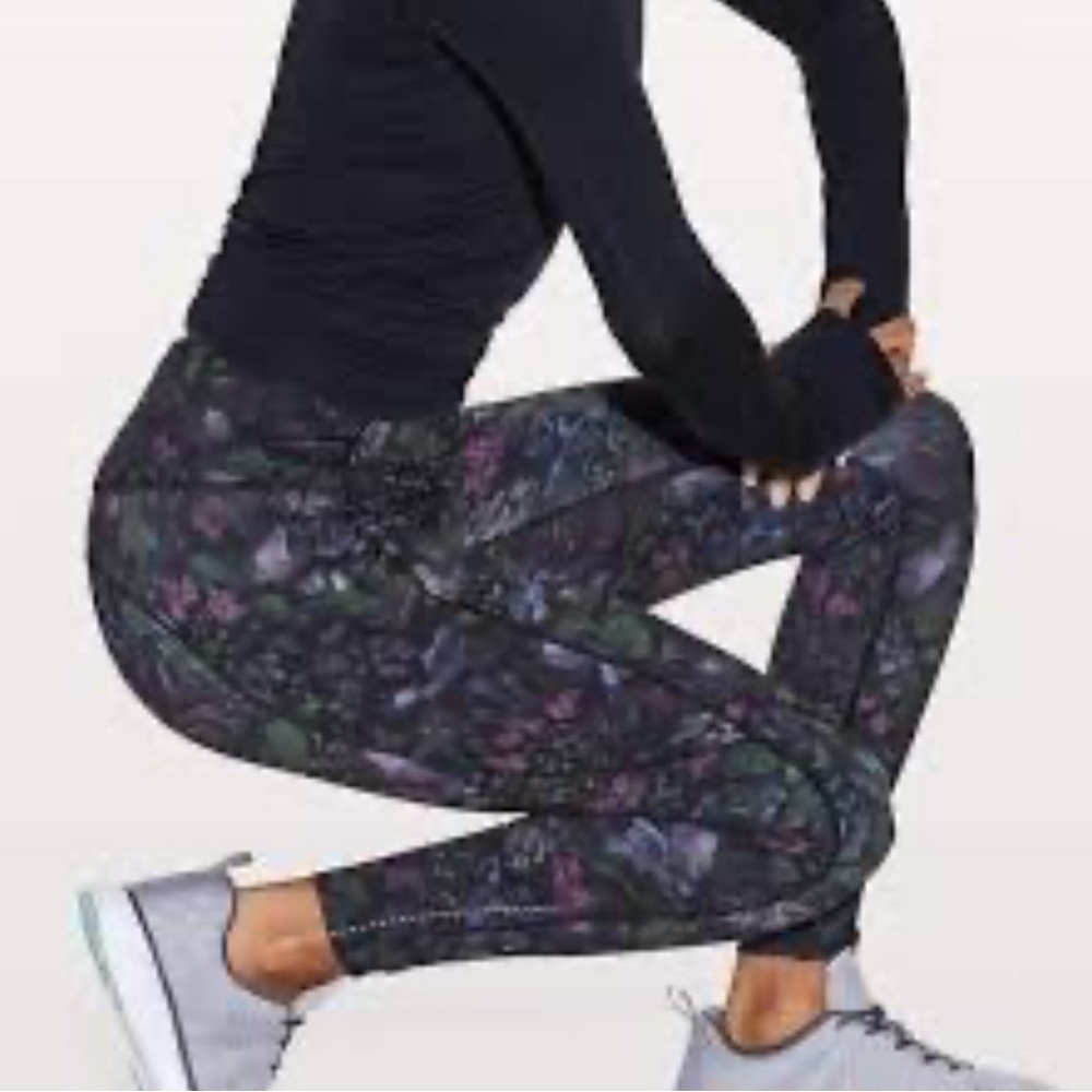 Lululemon Fast and Free Athletic Leggings, size 4